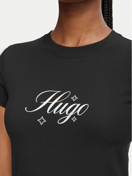 HUGO HUGO T-shirt 90's Tee_B_2 50575967 Nero Slim Fit