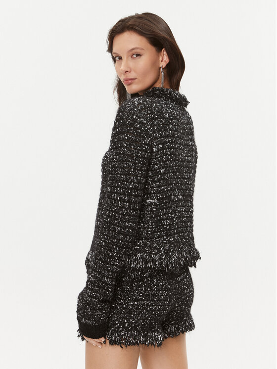 TWINSET TWINSET Marynarka 232TT3360 Czarny Regular Fit