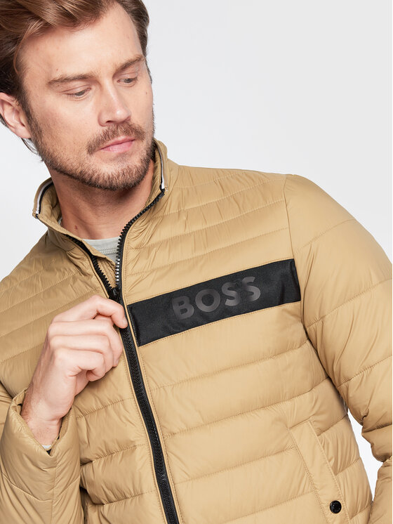 BOSS BOSS Kevad-sügis jope Darolus 50464308 Beež Regular Fit