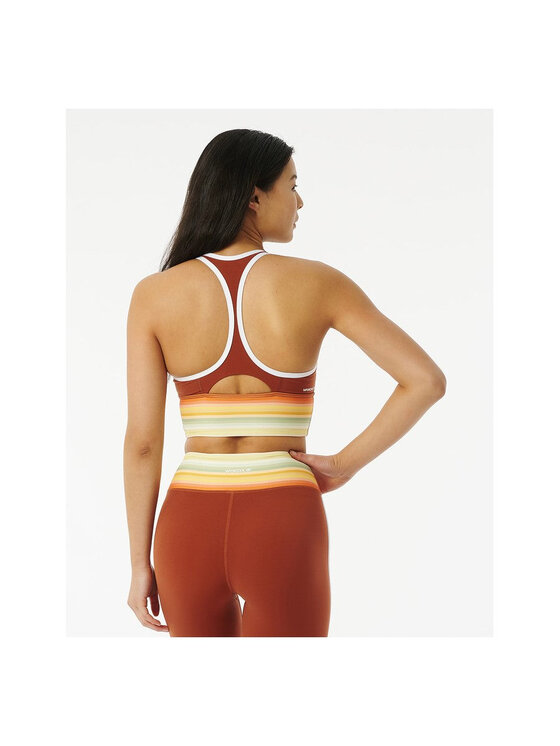 Rip Curl Rip Curl Top Mirage Trippin Tank Brązowy Regular Fit