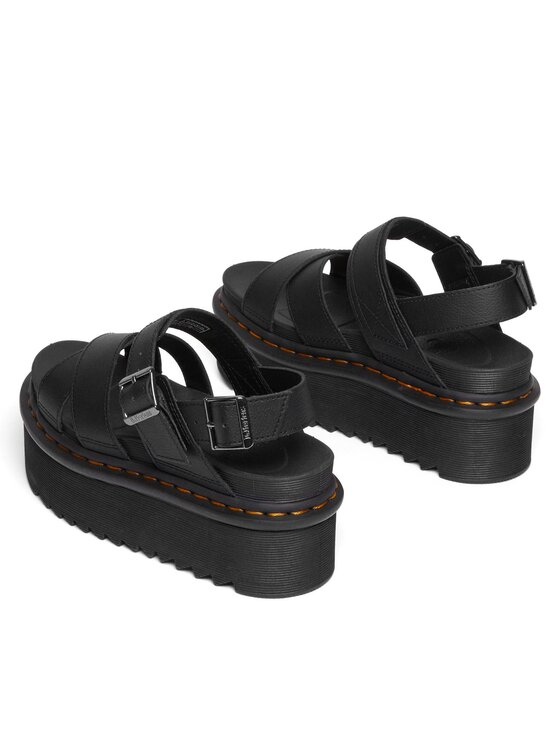 Dr. Martens Dr. Martens Sandále Voss II Quad Čierna