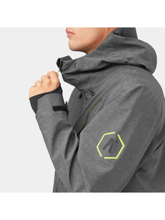 Alpinus Alpinus Kurtka hardshell Stromlo Czarny Regular Fit