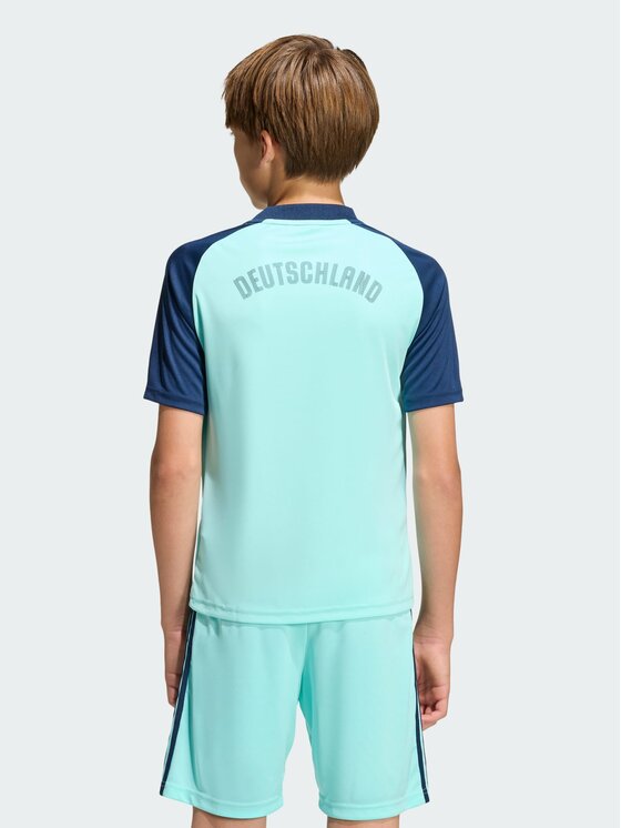 adidas adidas Koszulka techniczna 165777 Turkusowy Slim Fit