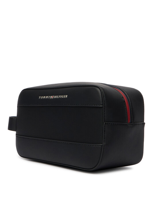 Tommy Hilfiger Tommy Hilfiger Kosmetiktasche Th Foundation Washbag AM0AM14161 Schwarz