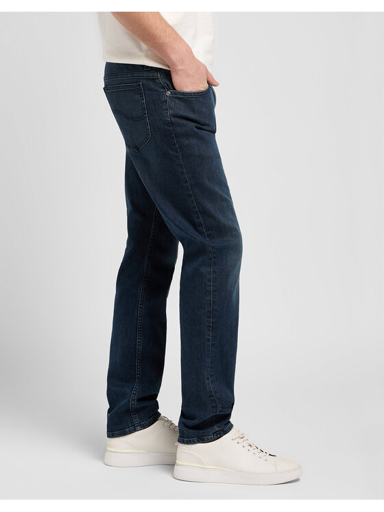 Lee Lee Jeansy RIDER Niebieski Slim Fit
