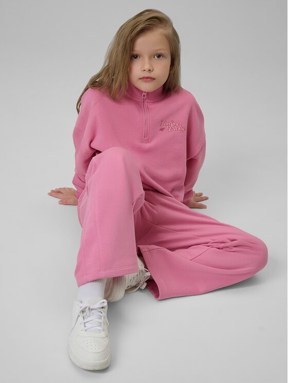 4F 4F Bluza 4FJRSS26TSWSF2625-54S Różowy