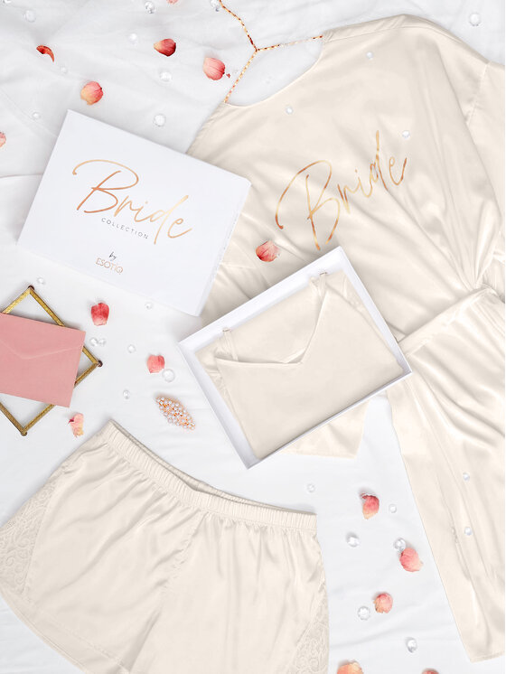 Esotiq Esotiq Ρόμπα Wedding 39764 Λευκό