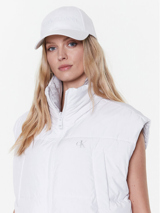 Calvin Klein Jeans Calvin Klein Jeans Γιλέκο J20J220340 Λευκό Regular Fit