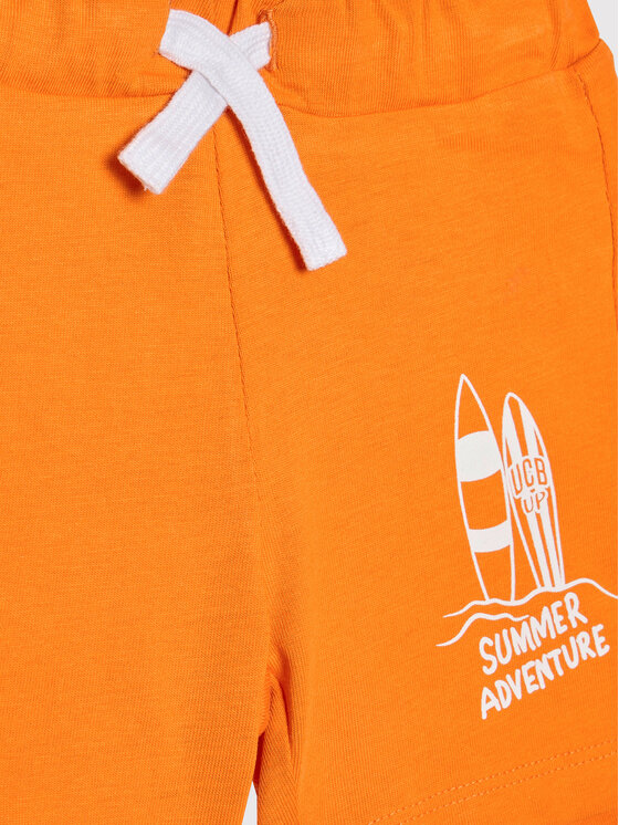 United Colors Of Benetton United Colors Of Benetton Sporta šorti 3BL0G900G Oranžs Regular Fit