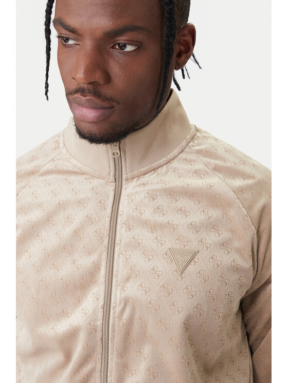 Guess Guess Felpa Z6RQ01 KD612 Beige Regular Fit