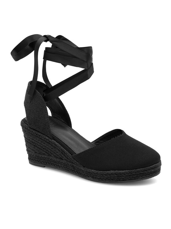 DeeZee DeeZee Espadrilles Gimme More WS020609-01 Schwarz