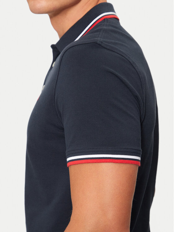 Jack&Jones Jack&Jones Polo majica Paulos 12136668 Mornarsko modra Slim Fit