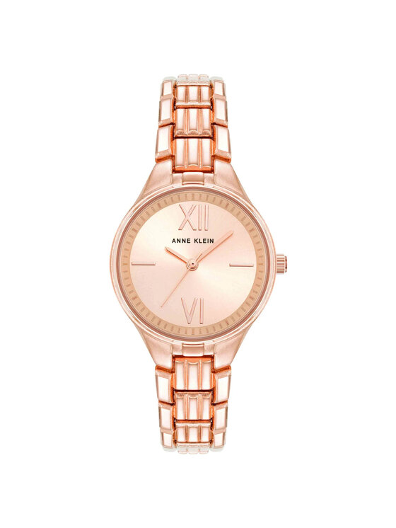 Anne Klein Anne Klein Zegarek AK-4060RGRG Różowe złoto