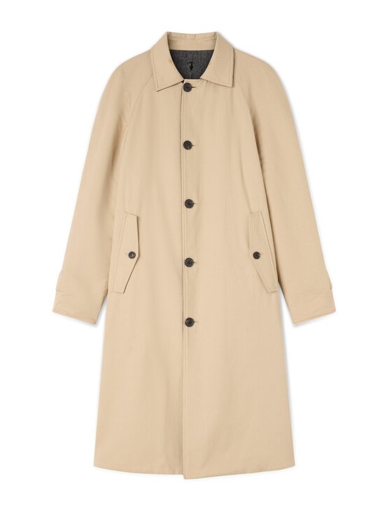 Trussardi Trussardi Cappotto invernale 0009M000013N006 Crema Regular Fit