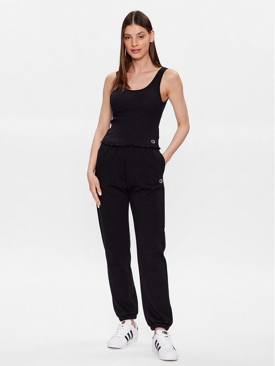 Champion Champion Τοπ 116155 Μαύρο Regular Fit