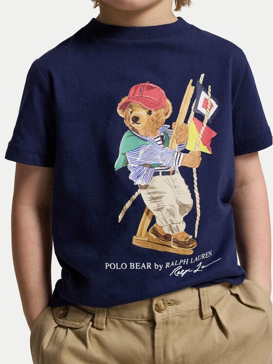 Polo Ralph Lauren Polo Ralph Lauren Тишърт 322A12428001 Тъмносин Regular Fit