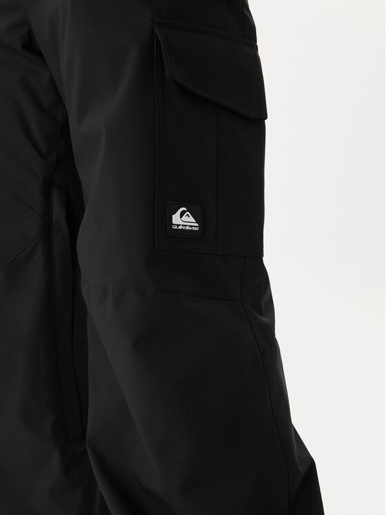 Quiksilver Quiksilver Spodnie narciarskie Porter EQYTP03241 Czarny Regular Fit