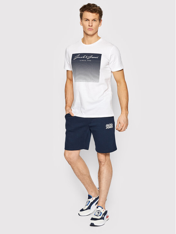 T-shirt Stoke 12200228 Bianco Regular Fit