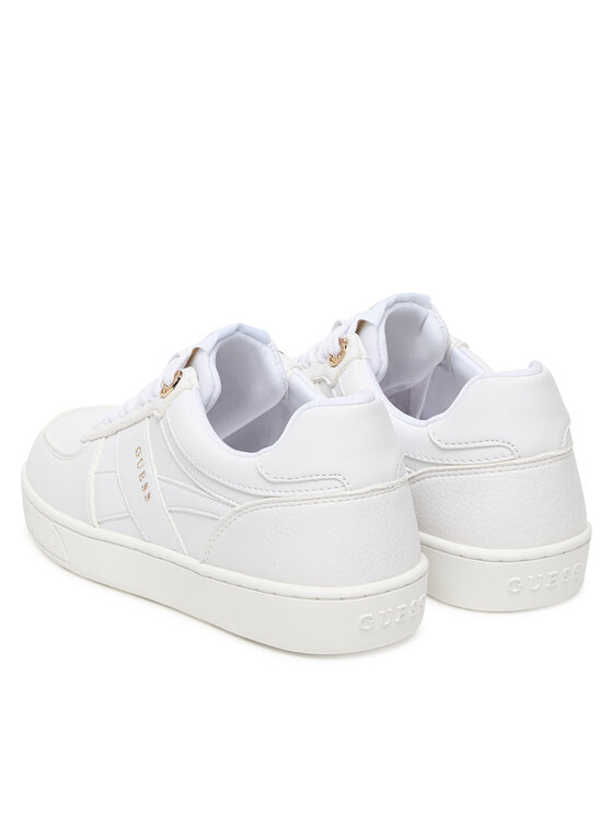 Guess Guess Sneakersy FLPNAM ELE12 Biela
