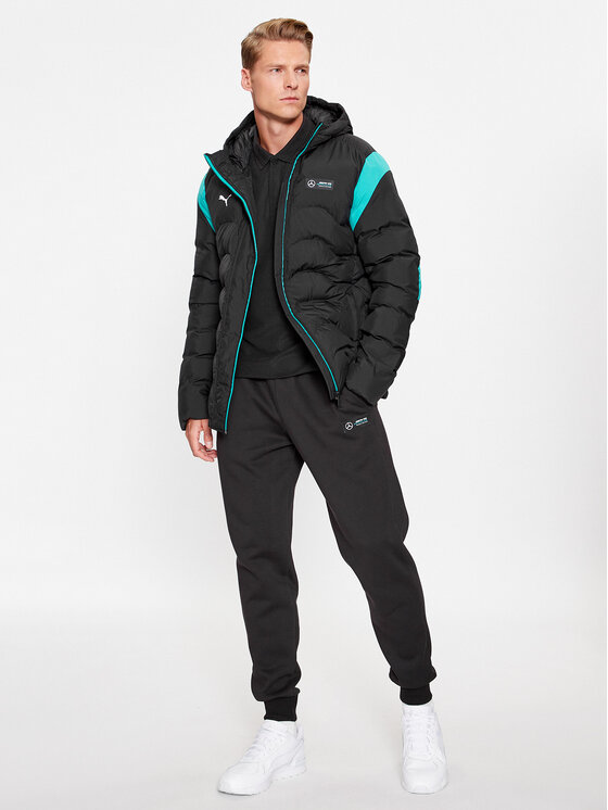 Puma Puma Kurtka przejściowa Mercedes AMG Petronas MT7 621146 Czarny Regular Fit