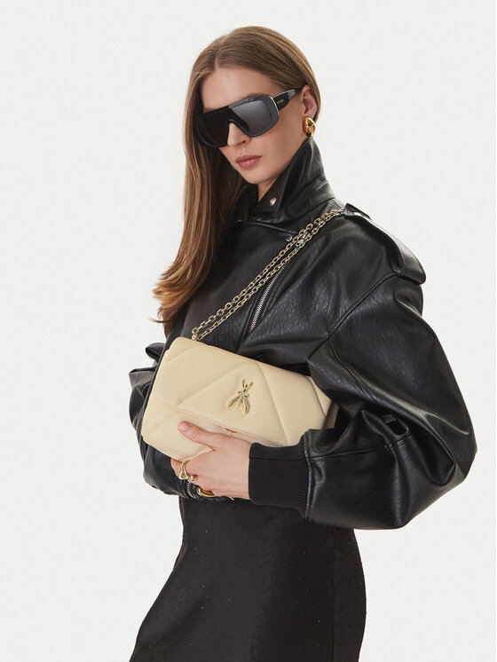 Patrizia Pepe Patrizia Pepe Ročna torba CB0084/L006-W405 Écru