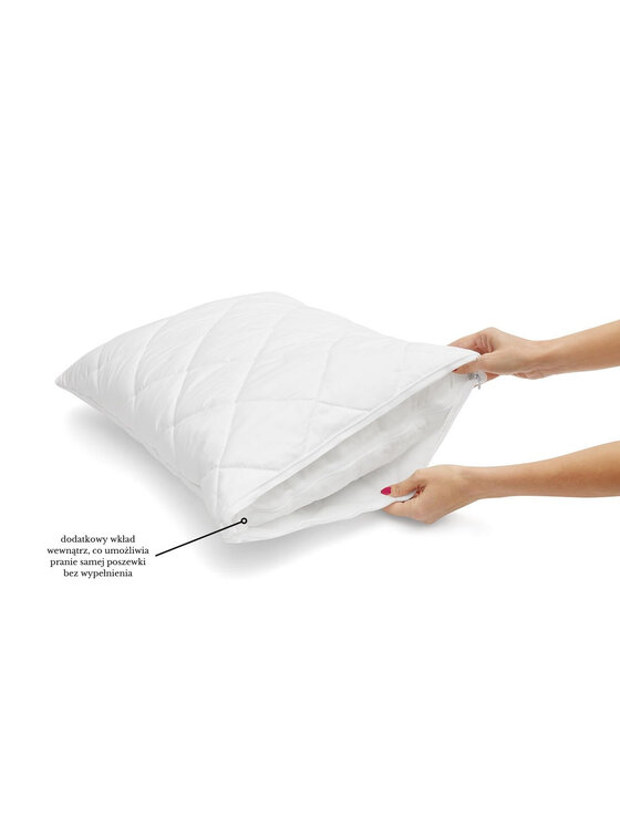 White pocket White pocket Poduszka Antyalergiczna Biały