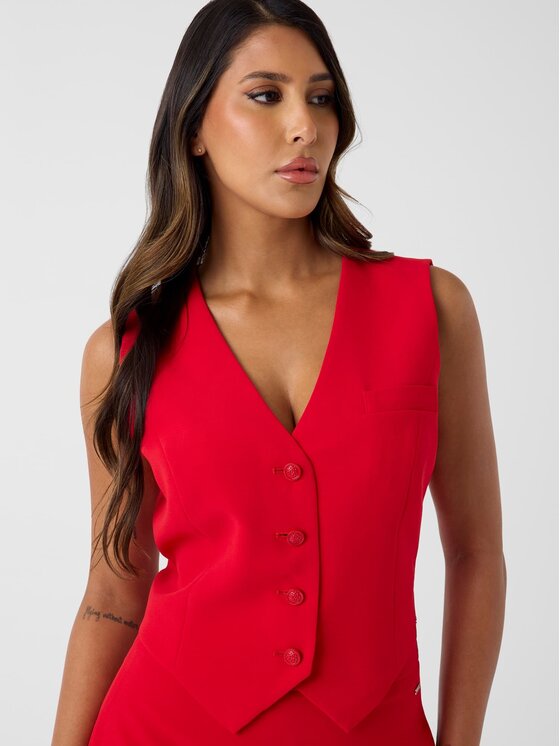 Guess Guess Top 182630 Červená Classic Fit