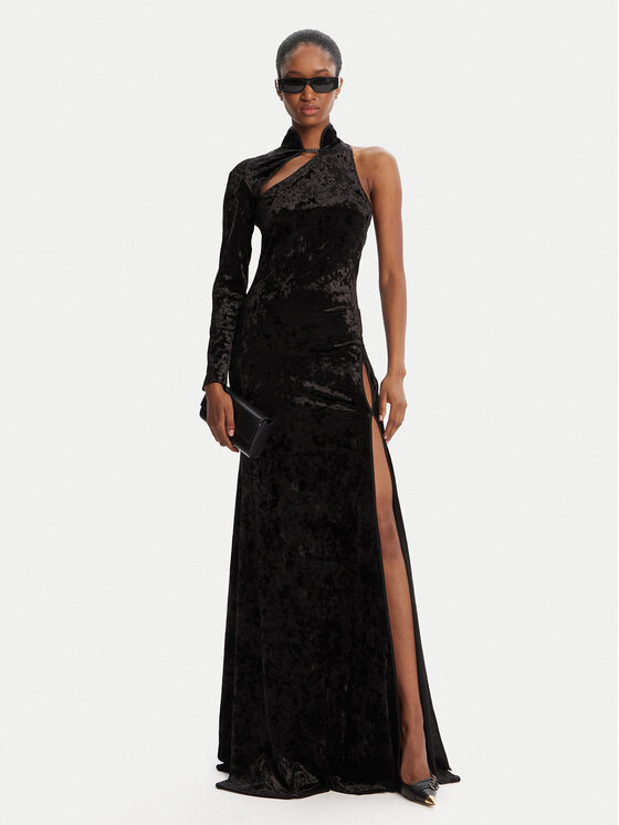 Versace Jeans Couture Versace Jeans Couture Abendkleid 79HAO910 J0193 Schwarz Slim Fit