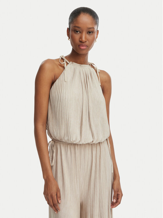 BOSS BOSS Jumpsuit Edecki 50559000 Hellbeige Regular Fit