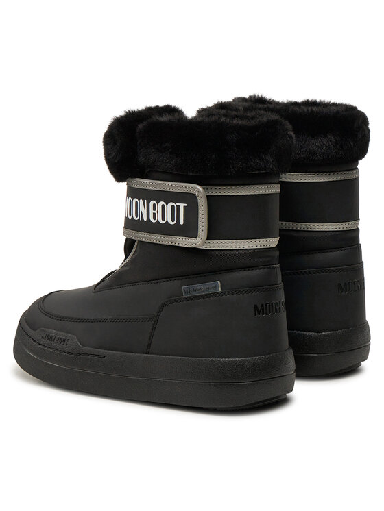 Moon Boot Moon Boot Μπότες Χιονιού Junior Park Strap 80D3440030 Μαύρο
