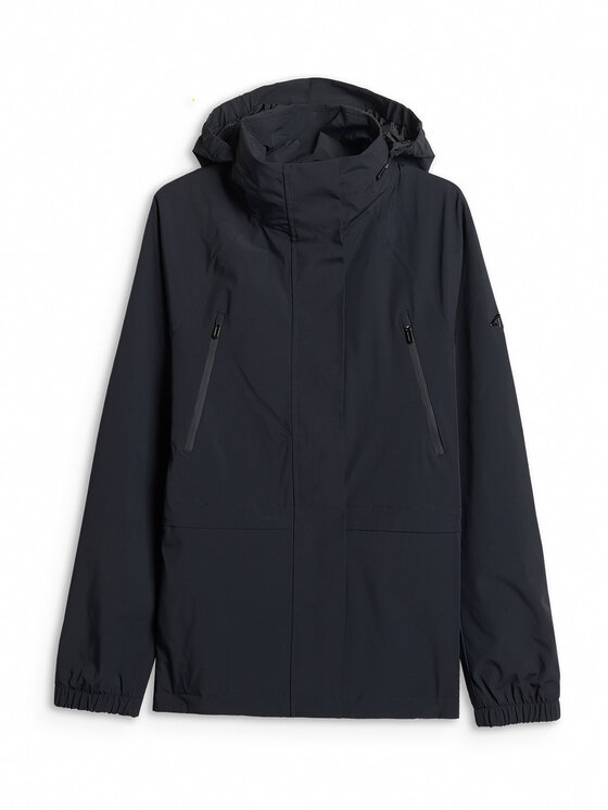 4F 4F Kurtka przejściowa EVERYDAY ACTIVE Czarny Loose Fit