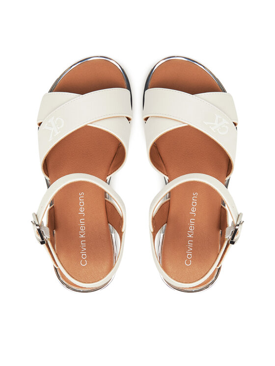 Calvin Klein Jeans Calvin Klein Jeans Sandały V3A2-82042-1688 M Biały
