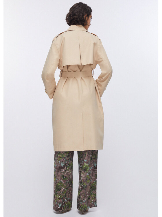 Liu Jo Liu Jo Trench WA6317T350841208 Beige Regular Fit