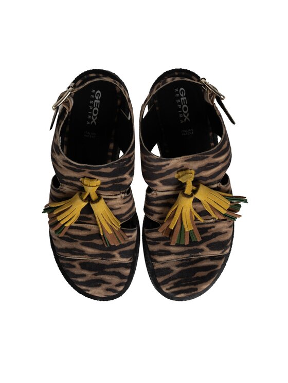 Geox Geox Sandály D02H0B 00722 Černá