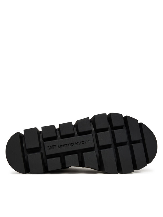 United Nude United Nude Polacchine Grip Combat Lo 1096101165 Nero