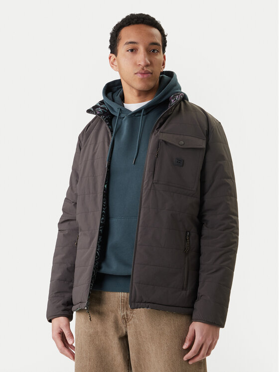 Billabong Billabong Prehodna jakna Unwind Revo EBYJK00124 Siva Regular Fit