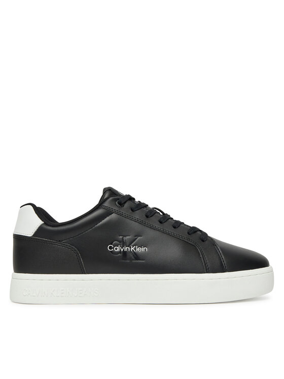 Calvin Klein Jeans Calvin Klein Jeans Сникърси Classic Cupsole Mono Lth YM0YM01369 Черен
