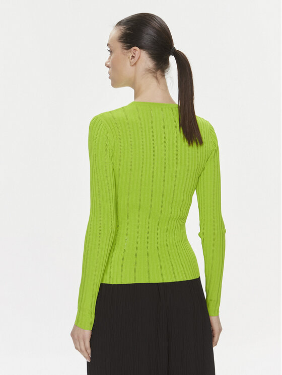 Samsøe Samsøe Samsøe Samsøe Bluzka Lea F23400041 Zielony Slim Fit
