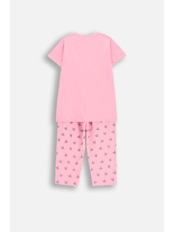 Coccodrillo Coccodrillo Piżama WC5448206PJS-007 Różowy Regular Fit