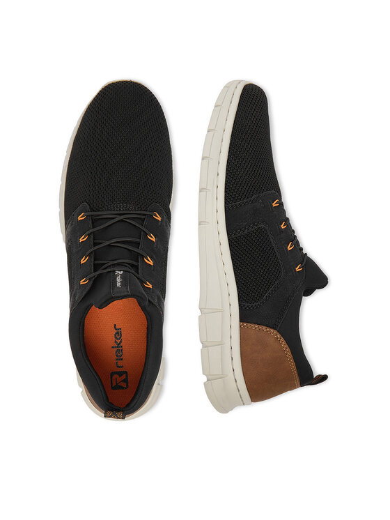 Rieker Rieker Sneakersy B7796-00 Czarny