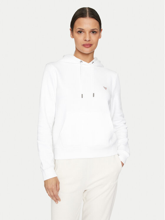 Guess Jeans Guess Jeans Sweatshirt W4YQ04 KC811 Weiß Regular Fit