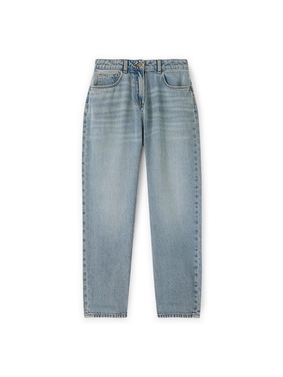 Motivi Motivi Jeansy P577Q004056N0F4 Turkusowy Boy Fit