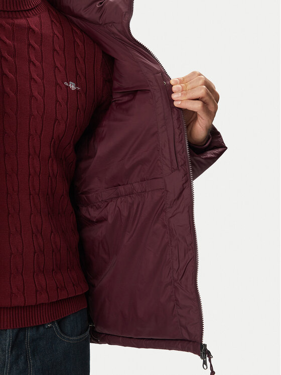 Gant Gant Kurtka zimowa Active Cloud 7006661 Bordowy Regular Fit