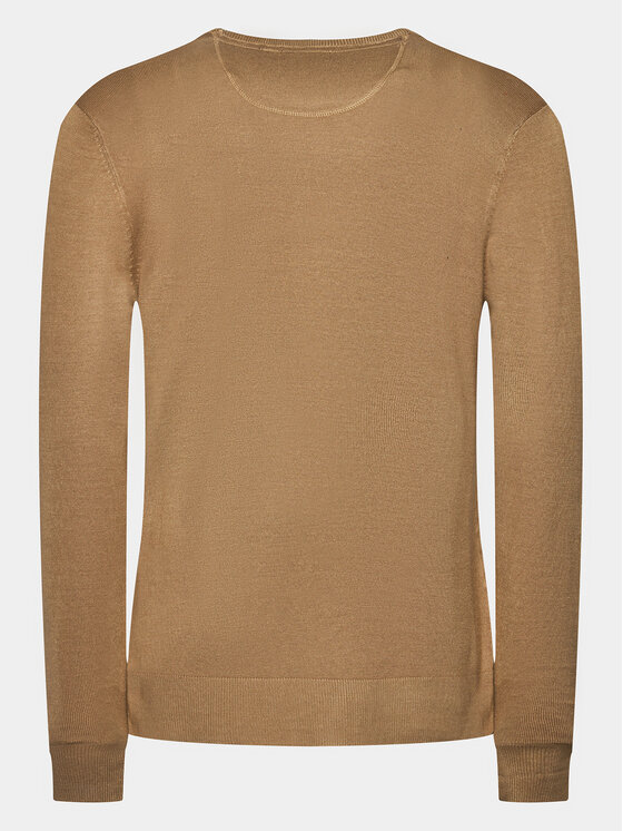 Brave Soul Brave Soul Sweter MK-36ARUNDELB Brązowy Regular Fit
