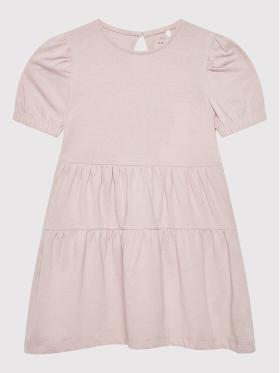NAME IT Vsakodnevna obleka 13200531 Roza Regular Fit