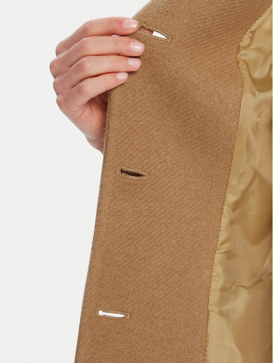Rinascimento Rinascimento Вовняне пальто CFC0125616003 Бежевий Regular Fit