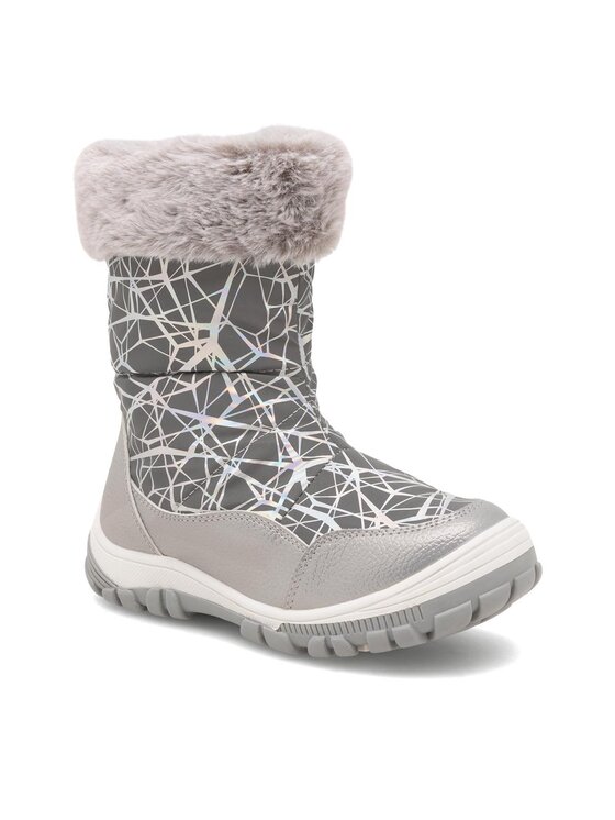 Nelli Blu Nelli Blu Zimski škornji AVO-TM2088-008 Srebrna