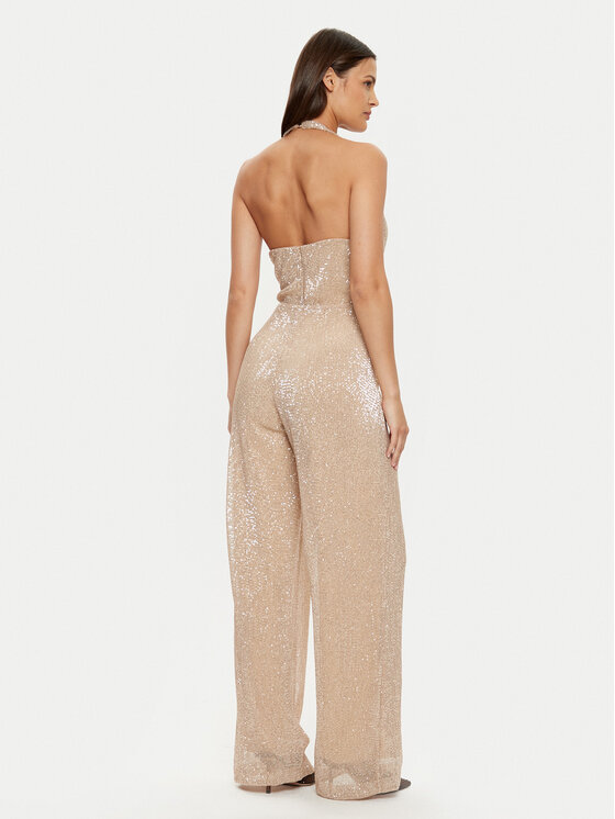 Guess Guess Kombinezon W5RD77 KCNB0 Beżowy Regular Fit