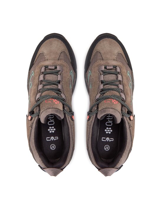 CMP CMP Scarpe da trekking Melnick Low Wmn Trekking Wp 3Q19656 Marrone