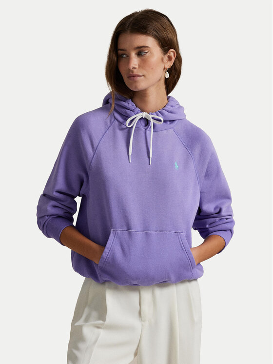 Polo Ralph Lauren Bluza 211971691005 Fioletowy Relaxed Fit
